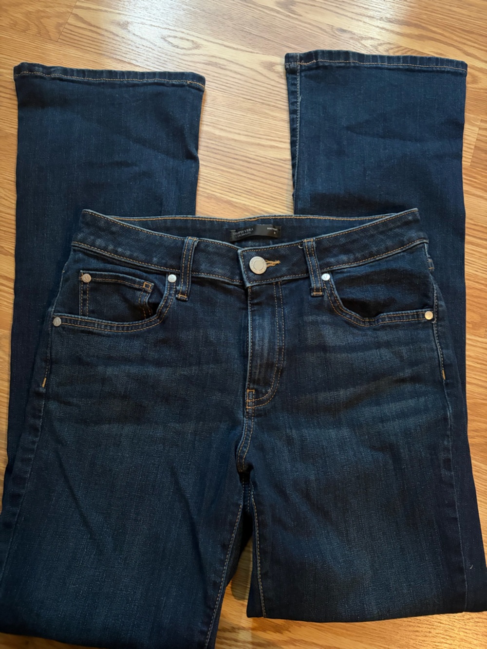 Vera Wang Dark Blue Women's Boot Cut Jaans